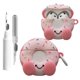 thumbnail image 1 of Funda de silicona para AirPods 4 con diseño de dona y limpiador, 1 of 7