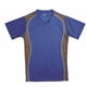 thumbnail image 1 of Jersey Martin Sports Royal con cuello en V y panel lateral de granito, 1 of 1