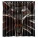 thumbnail image 1 of Cortina de ducha con el logotipo de The Witcher, juego de cortinas de baño con ganchos, tamaño 60 x 72 pulgadas, 1 of 3