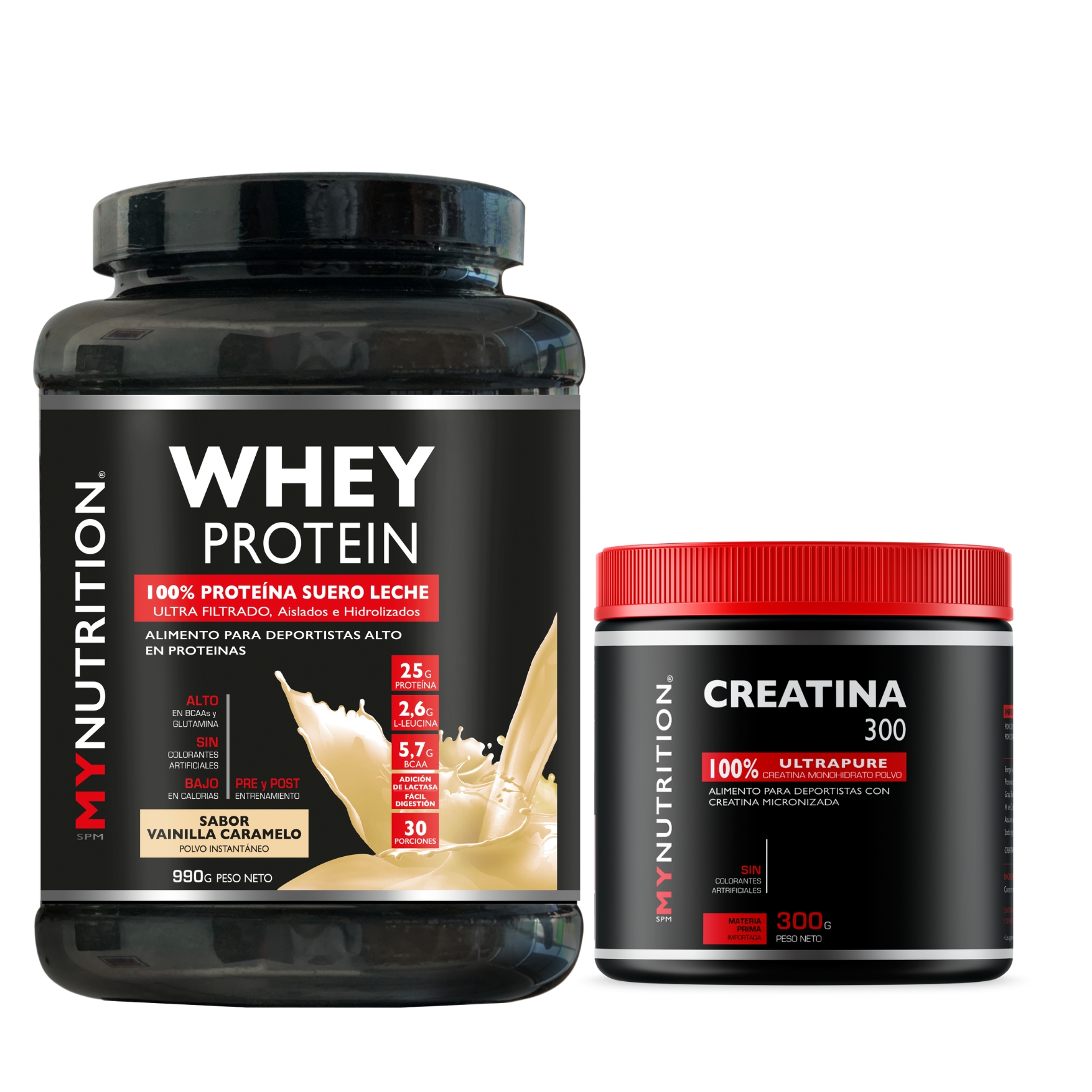 Pack Whey Protein Suplalim + Creatina My Nutrition - Potencia Tu Rendimiento