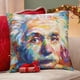 thumbnail image 4 of Einstein Fundas de almohada de terciopelo con tema, regalos de funda de almohada, decoración para el hogar, cojín de lanzar, regalo de cumpleaños para fans y parejas. 45cm x 45cm., 4 of 6