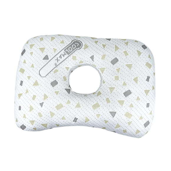 Almohada de perforación de orejas con orificio de oreja relajación suave cubierta lavable cómodo almohada de durmientes de protección de protección tr Estilo B