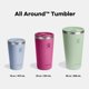 thumbnail image 3 of Vaso Hydro Flask All Around de 600 ml con tapa a presión Trillium, 3 of 5