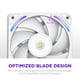 thumbnail image 4 of Ventilador NZXT F240X Performance de marco único con 2 PWM RGB de 120 mm, 4 of 9