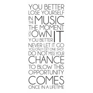 Rienda Libre Graphics - Decomural Lose Yourself Eminem Song Lyrics Ws-40948