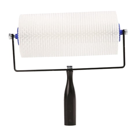 Bothyi - Cepillo De Pintura Interior Profesional Del Rodillo De Púas De La Regla Para La Altura De 20M M Del Cemento De La Pared De La Pintura