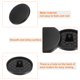 thumbnail image 4 of Uxcell 10pcs 36L Botones de Costura Redondos Planos de Metal 23mm Aleación de Vástago Botón de Repuesto para Traje de Hombre Mujer Abrigo de Lana Camisa Pantalones Artesanías de Costura, Negro Mate, 4 of 7