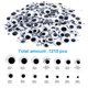 thumbnail image 3 of Adhesivo autoadhesivo ZZYI de Googly Wiggle Eyes, 1210 unidades, 3 of 7