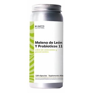 Melena De León + Probióticos 11 Cepas | Mind Nutrition | 60 Sin Sabor