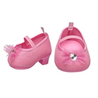 Zapatos Tacón Alto Rosa Build A Bear Para Peluche