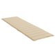 thumbnail image 5 of Cojín para tumbona VidaXL, tela Oxford, beige, 200 x 50 x 3 cm, 5 of 9