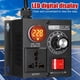 thumbnail image 3 of Controlador de voltaje Regulador de voltaje monofásico Regulador de voltaje variable Ajustador de velocidad de luz Regulador de voltaje AC220V 5000W Regulador de voltaje continuo Regulador de voltaje, 3 of 7