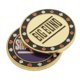 thumbnail image 1 of Piezas De Juego De Blackjack De Casino Texas Holdem Ciegas Grandes/peque?as Con Fichas De Distribuidor De Metal, 1 of 5