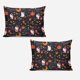 thumbnail image 3 of Halloween Hello_Kitty_ Quilt Set FullSoft Lightweight Quilts Quilted Bedspreads3 Pieces Set Queen SizeColorful Cartoon Print All Season 173*218CM, 3 of 5
