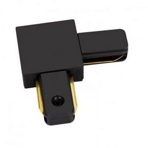 Hb Led - Conector Para Carril Monofásico De Iluminación Led L - Negro