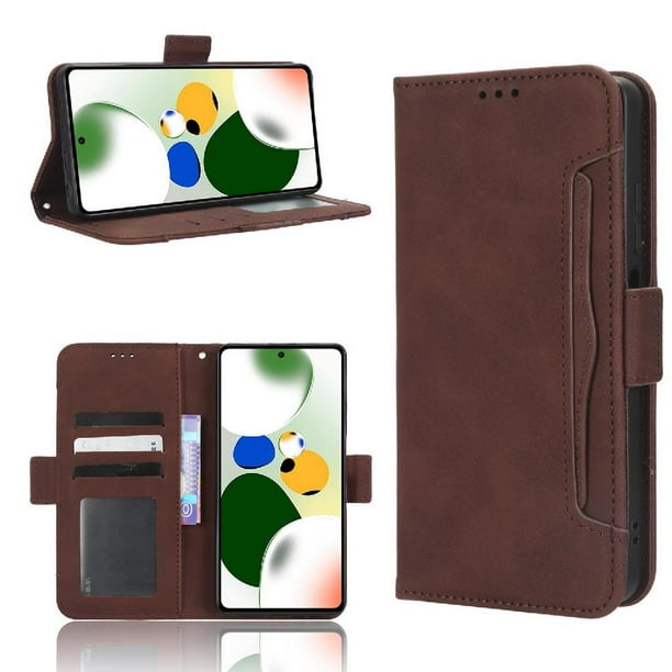 Funda Tipo Billetera FOXDOCK para Xiaomi Poco X5 Pro – Tapa Flip con Tarjetero