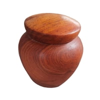 Bothyi - Tarro De Almacenamiento De Madera Tarro De Sal Tarro De Condimento De Madera Para Mesa De Comedor De Restaurante