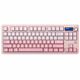thumbnail image 1 of Teclado MEcanico Ajazz MK87 Three Mode Layout 87 Teclas + pantalla + Knob Gradient Pink, 1 of 3