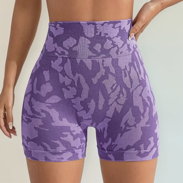 Short Deportivo Mujer Animal Print Push Up Levanta Cola