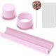 thumbnail image 1 of Molde para cake pops redondos con bandeja de 9 pulgadas y palitos, rosado, 1 of 3