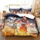 thumbnail image 1 of Dororo Bedding SetDuvet Cover Comforter Bed Set Quilt Cover Pillowcase Boys Girls Adults, 1 of 5