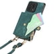 thumbnail image 5 of Funda Tipo Cartera con Correa Cruzada para Xaiomi 13 Protección Contra Golpes Verde, 5 of 6