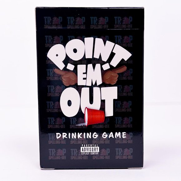 Party Card Game Trap Spelling Bee Point Em Out para adultos