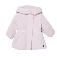 Pillin - Parka Bebé Niña Forrada Coral Fleece Arena