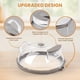 thumbnail image 3 of Funda antisalpicaduras para microondas Gracenal con vaporizador de agua de 30 cm, 3 of 7