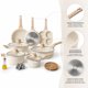 thumbnail image 4 of Batería de Cocina Antiadherente Granito 20 Piezas Caanasweis, 4 of 5
