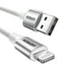 thumbnail image 1 of Cable Lightning/USB-A 2.4A 1M MFi Blanco Ugreen US199, 1 of 3
