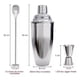 thumbnail image 2 of Juego De Coctelera Inoxidable Profesional Para Bar 3 Piezas, 2 of 4