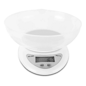 Genérico - Pesa Digital Cocina Con Bowl 1G A 5Kg