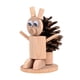 thumbnail image 2 of DIY Animal De Madera Juguete Hecho A Mano Pequeños Animales Figuras Jardín De Infantes Decoración Ardilla, 2 of 5