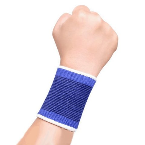 Yufeng - Muñequera Ortopédica Crossfit Azul Pa-K2E2
