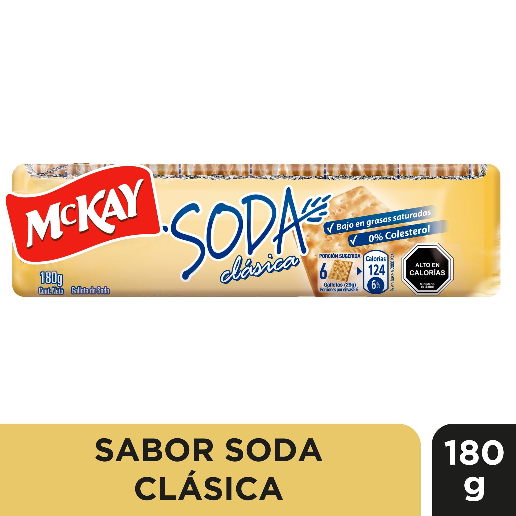 Galletas Soda Clásica Bolsa. 180 g McKay