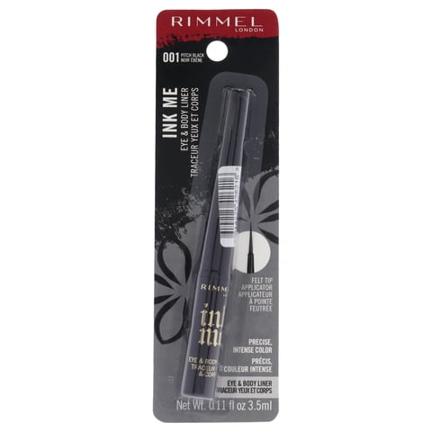 Delineador De Ojos Rimmel London Ink Me Negro Intenso
