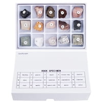 Kit De Muestras De Roca Amscope Rk-15 Para Microscopios Estereoscópicos