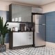 thumbnail image 3 of Mueble Cocina Aéreo 80 Cm Con Puerta Nox Negro Gris, 3 of 4