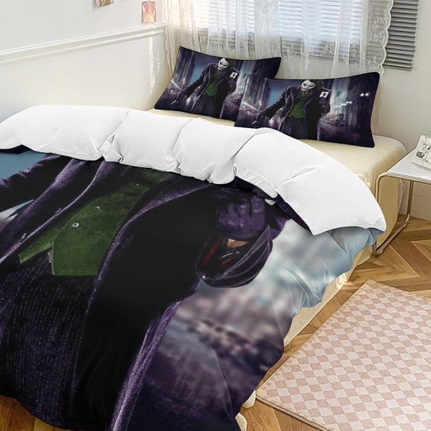Jokers 3-Piece Bedding Set Soft Warm And Comfortable Bed Set