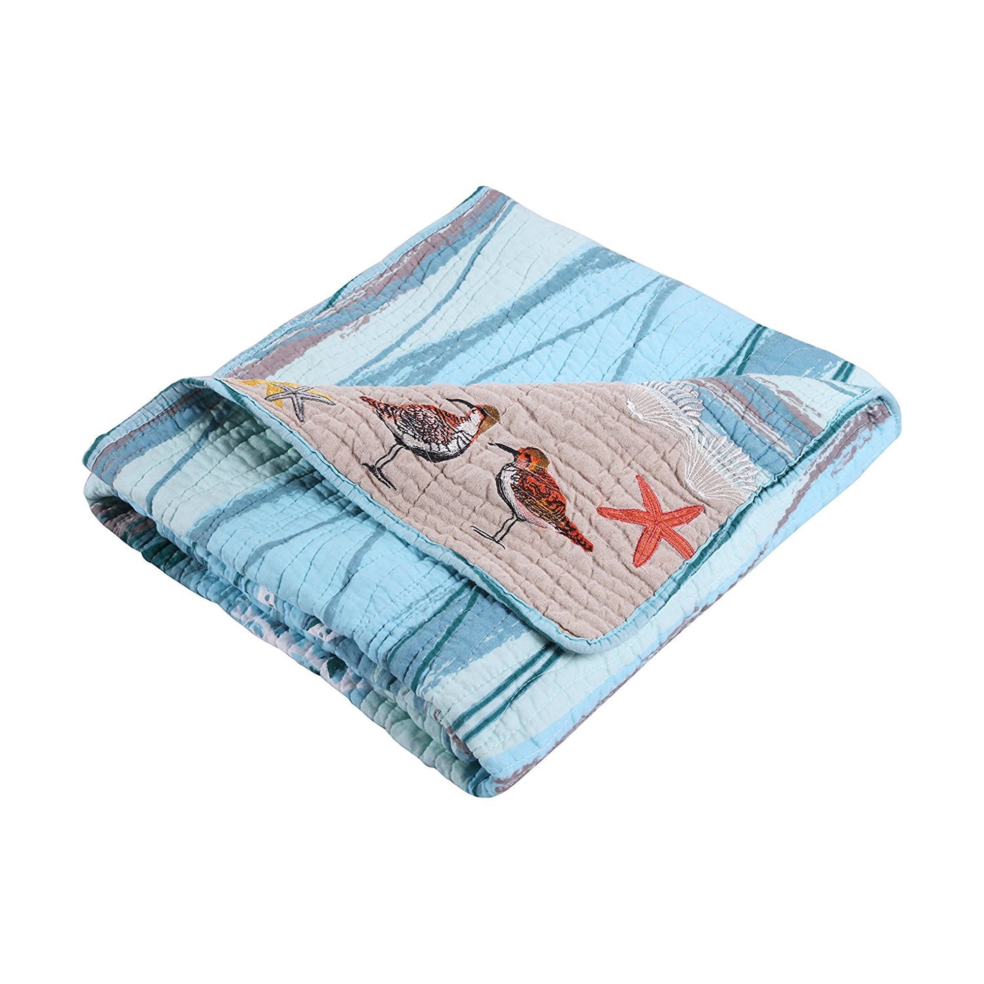 Greenland Home Fashions - Manta Greenland Home Maui 127 Cm X 152 Cm