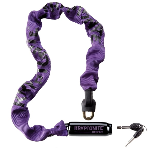 Cadena para bicicleta Kryptonite Keeper 785, resistente, 85 cm de largo