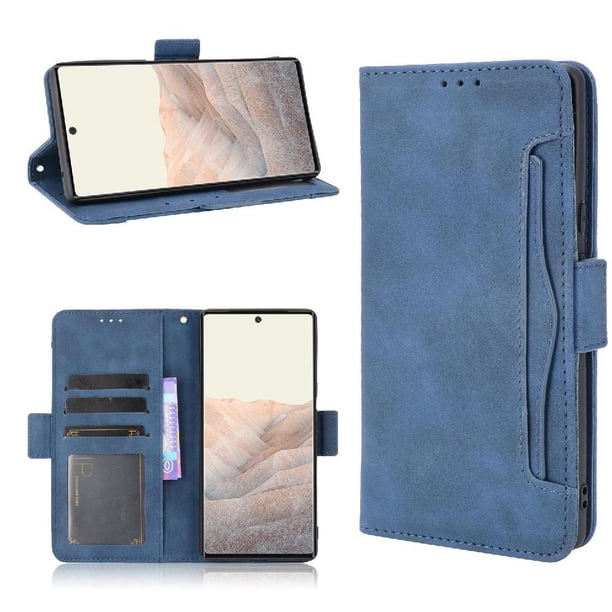 Funda Tipo Billetera FOXDOCK para Google Pixel 6 Pro 5G – Tapa Flip con Tarjetero