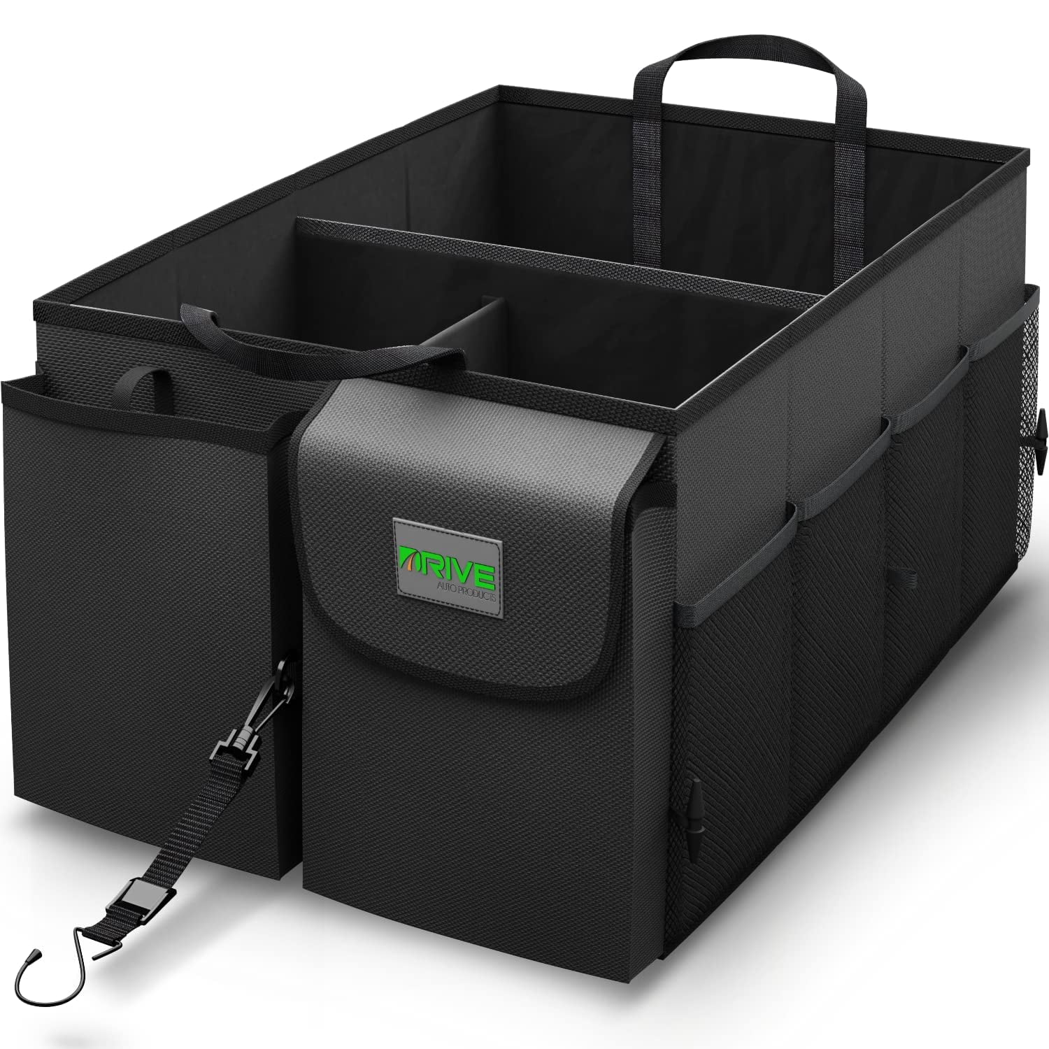 Organizador De Maletero De Coche Drive Plegable Con Múltiples Compartimentos