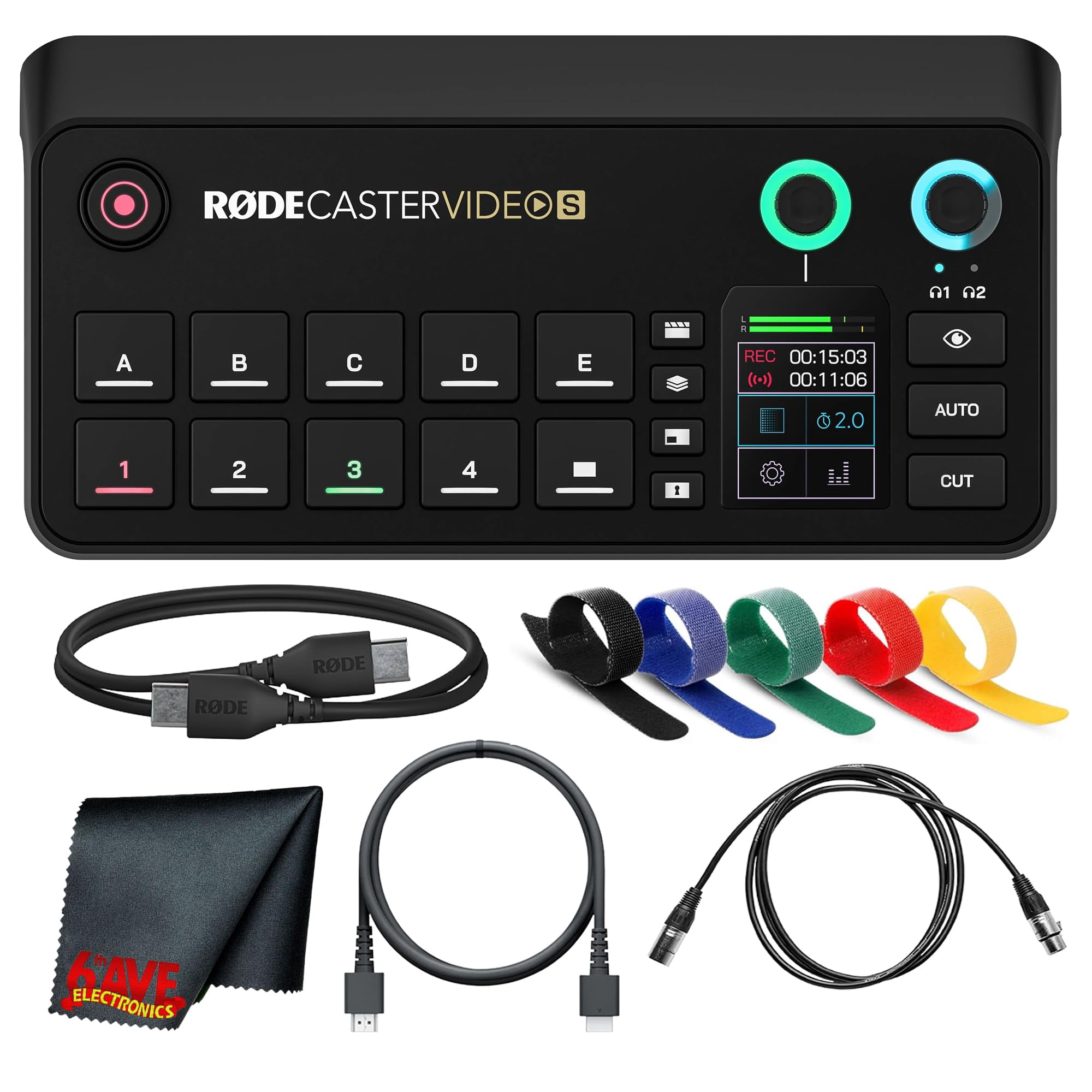 Videoconsola Rode Rodecaster Video S Todo En Uno Con Hdmi Y Xlr