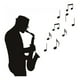 thumbnail image 1 of Decomural Saxophone Player Jazz Music WS-15612, 1 of 2