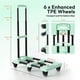 thumbnail image 4 of Hand Truck Voipvvii plegable, 227 kg, 6 ruedas y 2 cuerdas elásticas, 4 of 7