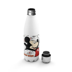 Creango - Botella Agua Termica Mickey Mouse 6 De Acero Inoxidable