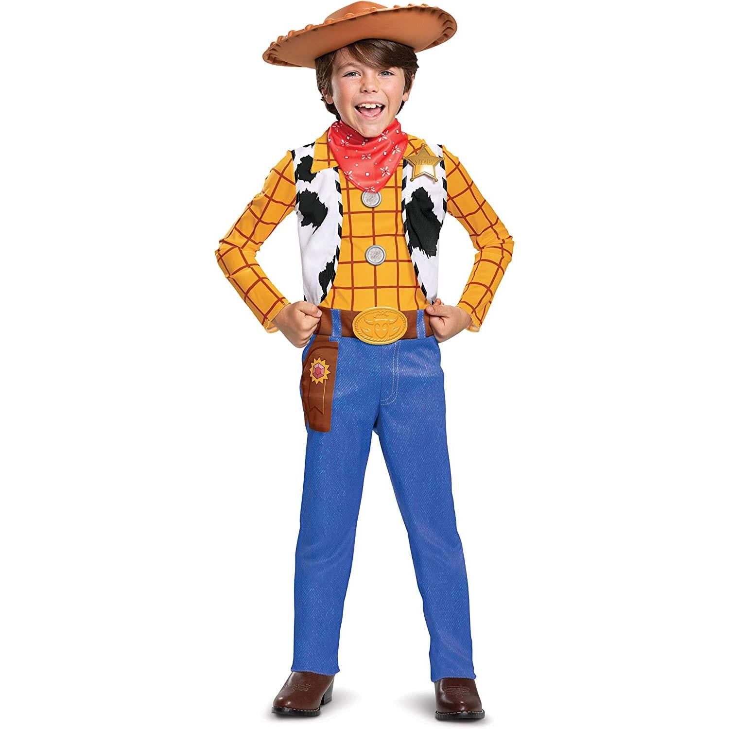 Disguise - Toy Story Woody Boys Talla L 10/12 Disfraz Disney Cowboy Hat
