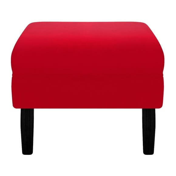 Pouf Sky 1c Felpa 00 Rojo